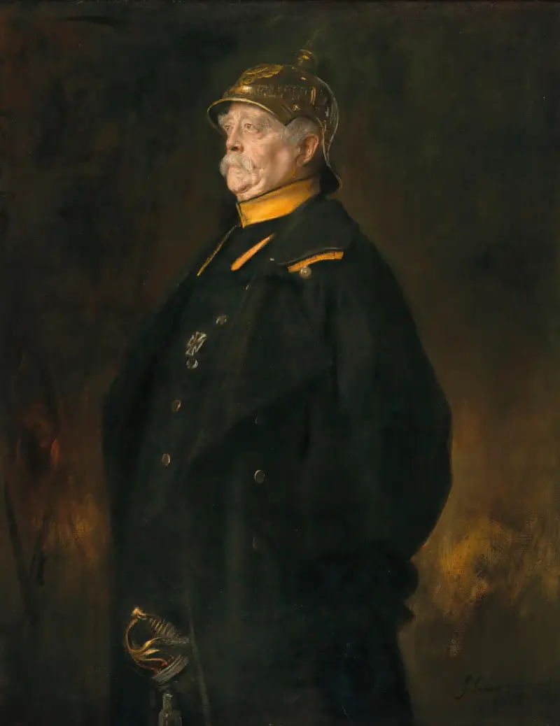 Porträt des Prinzen Otto von Bismarck (1815–1898) von Franz von Lenbach