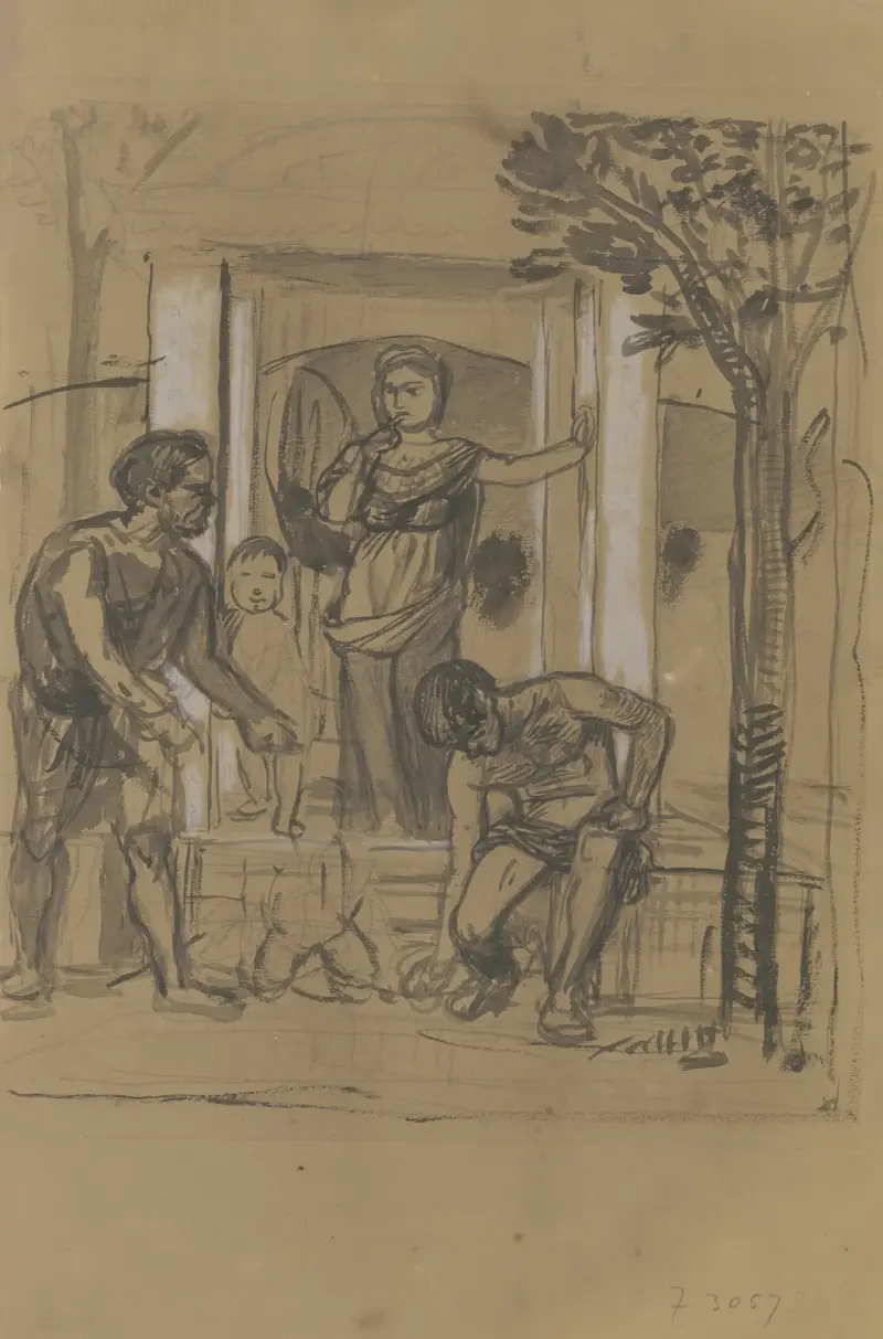 Idylle II von Hans Von Marées
