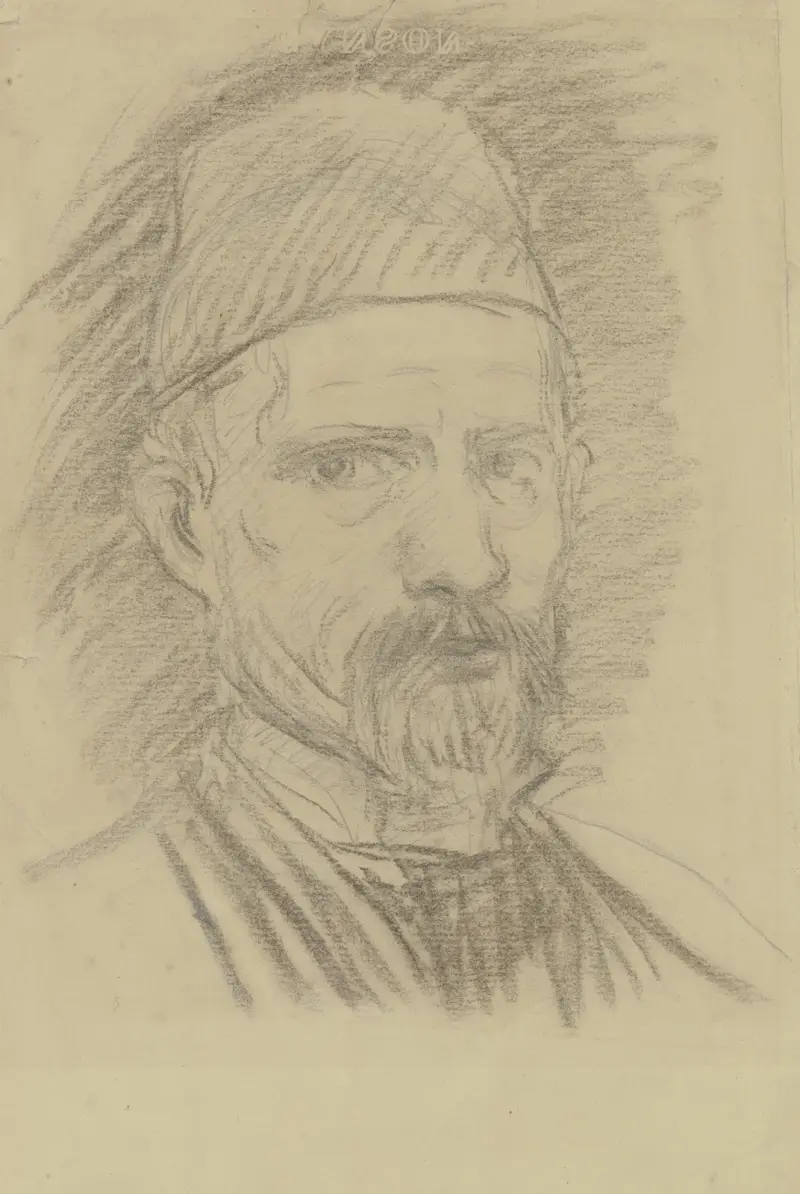 Autoportret, Hans Von Marées
