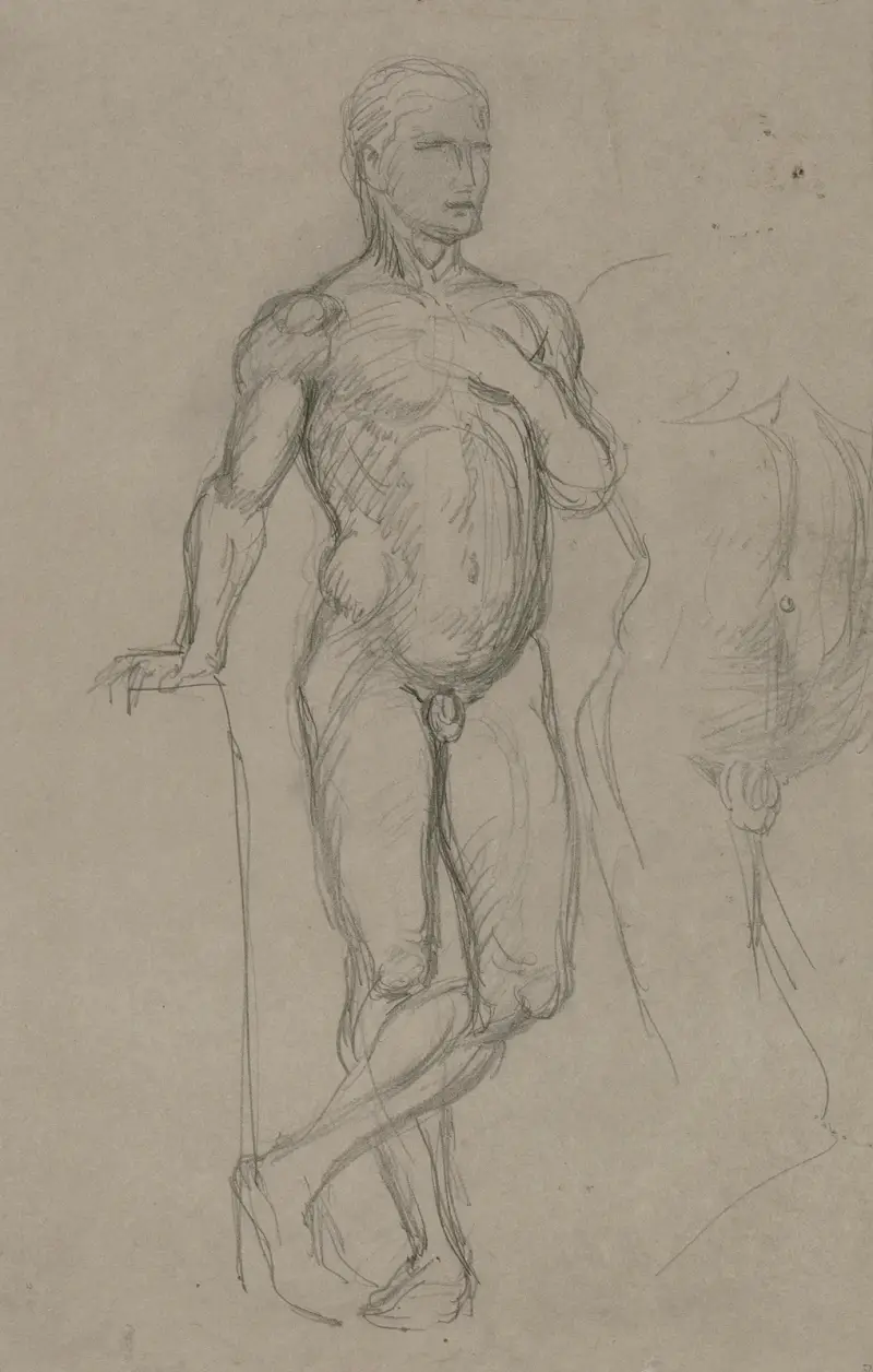 The ‘runner’ av Hans Von Marées