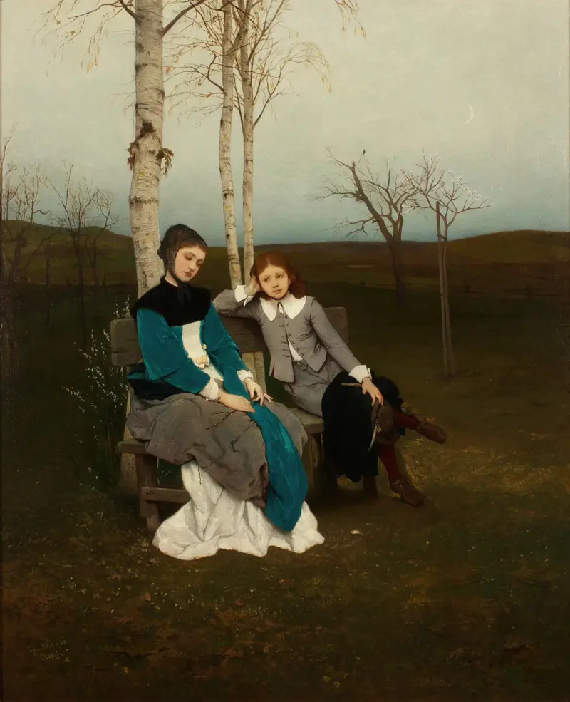Adagio av Gabriel von Max