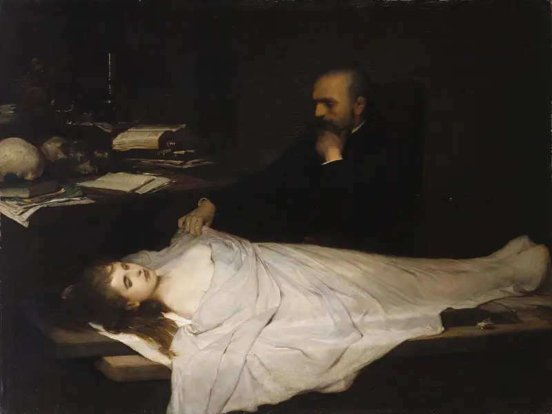 Der Anatom av Gabriel von Max