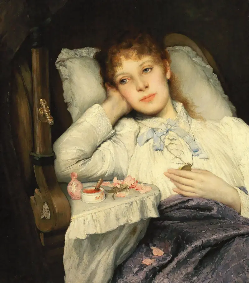 Traviata av Gabriel von Max