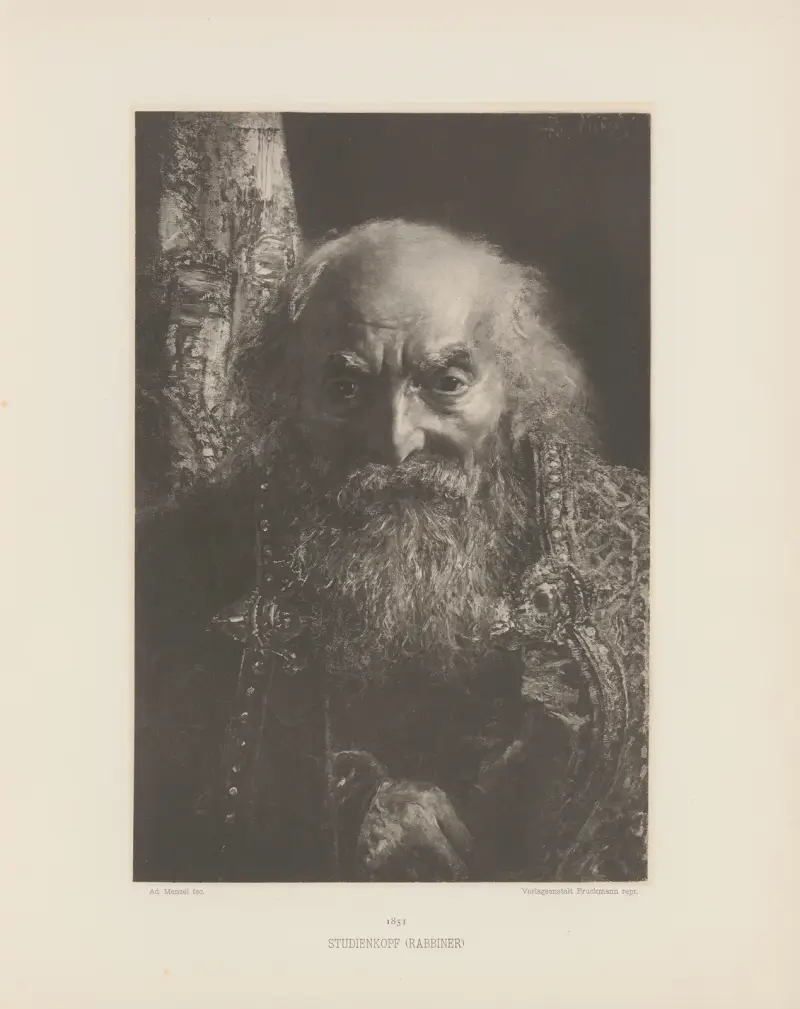 Studtenköpf (Rabbiner, Adolph von Menzel