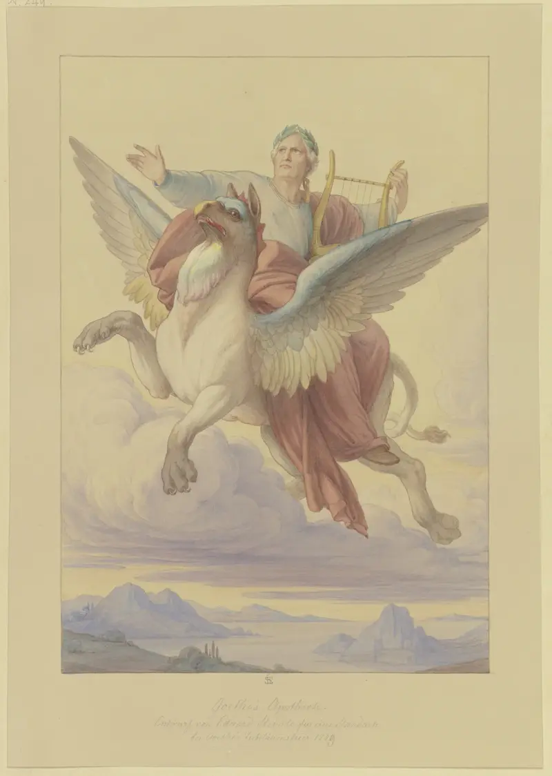 Goethe’s Apotheosis av Eduard von Steinle