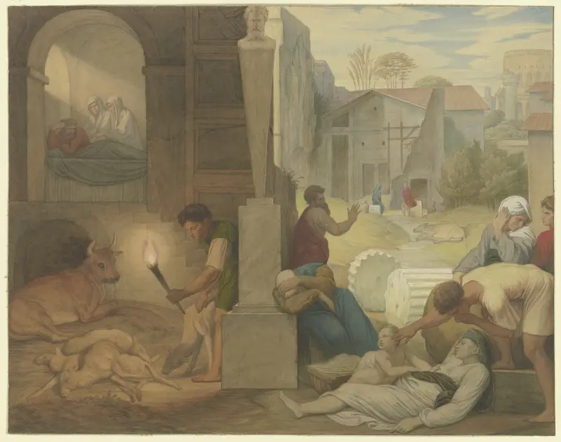 Raimondiego „Il Morbetto”, Eduard von Steinle