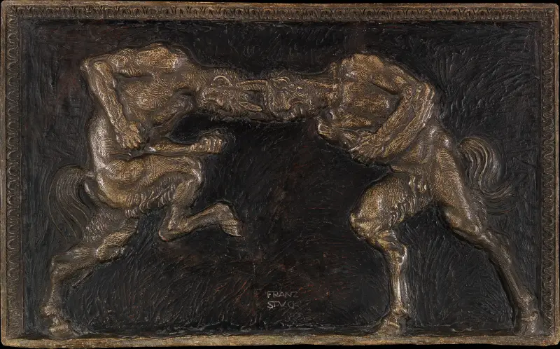 Bojující faunové, Franz von Stuck