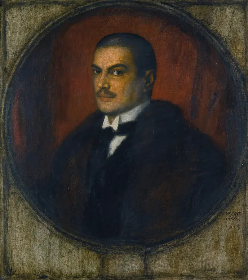 Autoportrét, Franz von Stuck