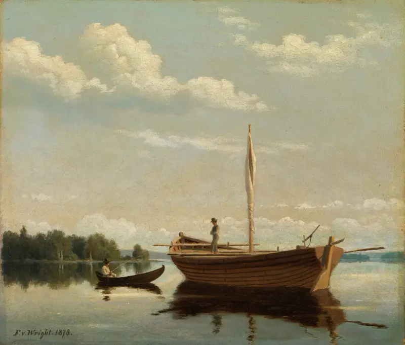 V ostrovech u Kuopia, Ferdinand von Wright