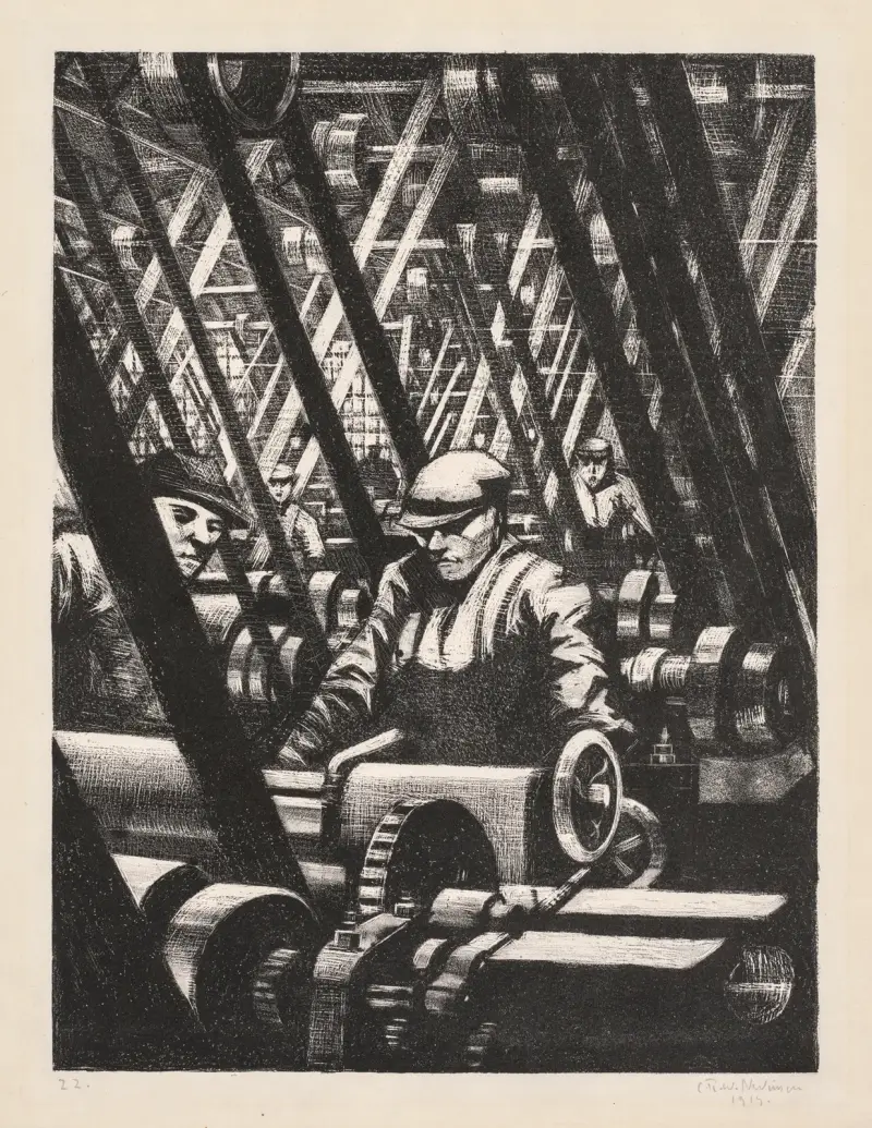 Building Aircraft; Making the Engine av Christopher R. W. Nevinson