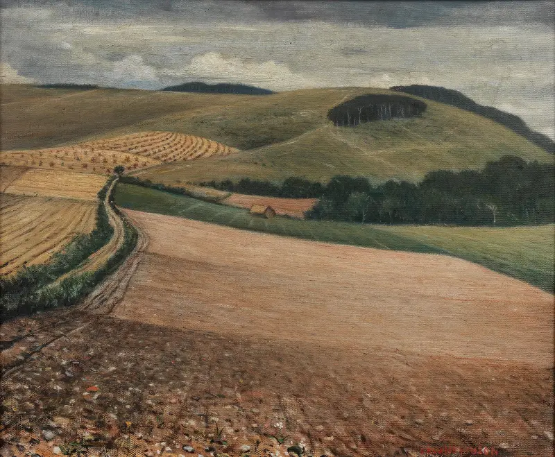 De fridfulla rytmerna på hedarna av Christopher R. W. Nevinson