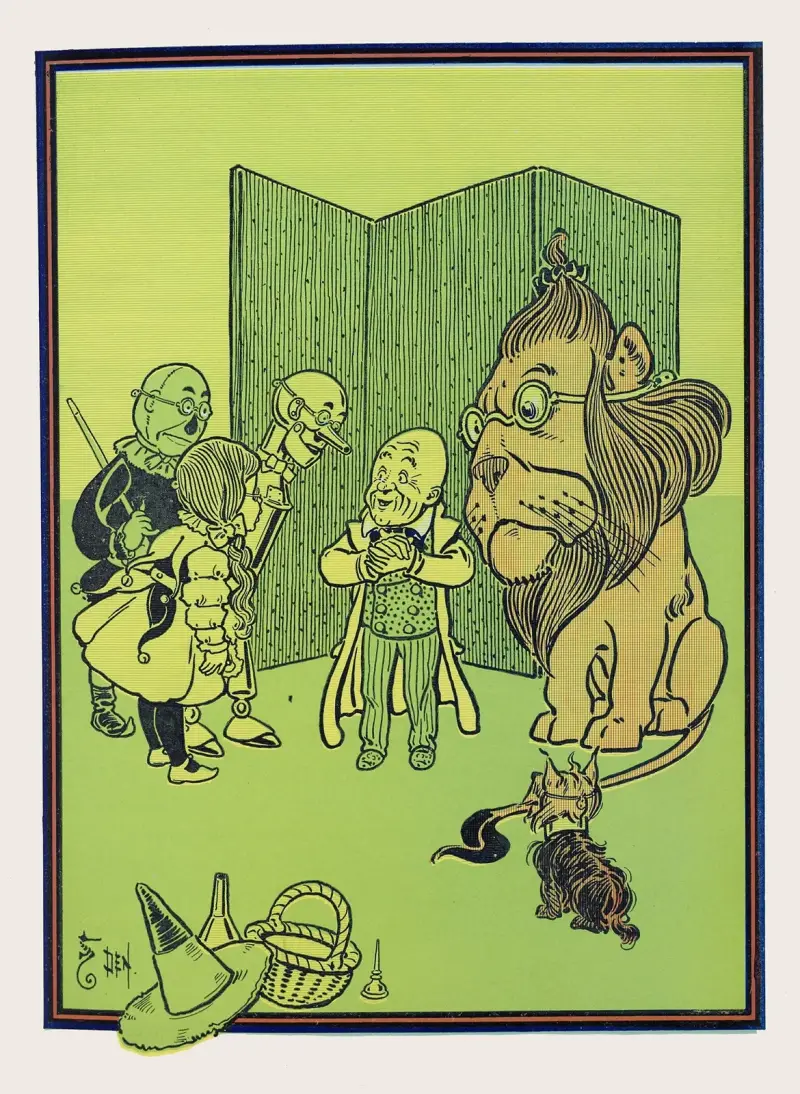 „Přesně tak! Jsem humbug“, William Wallace Denslow