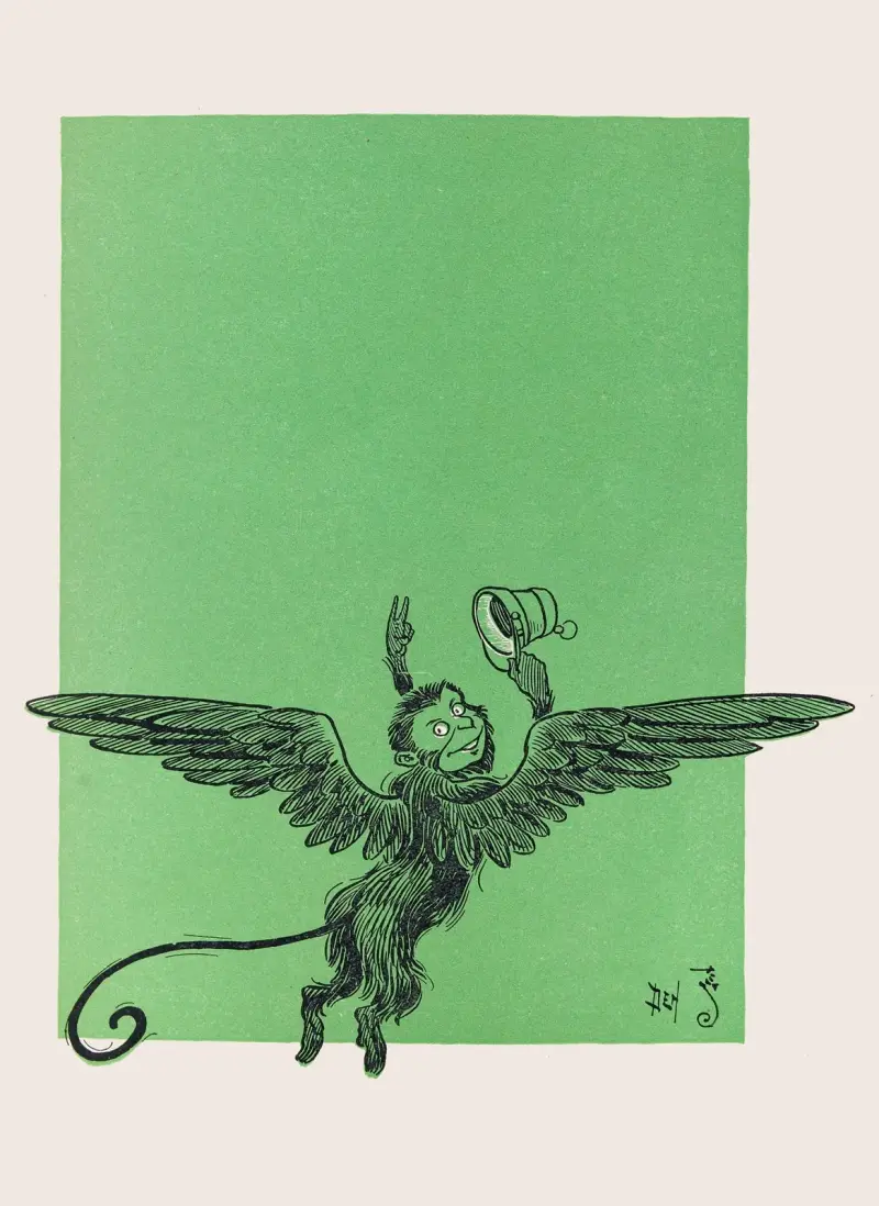 Upptäckten av Oz. Den förskräcklige av William Wallace Denslow