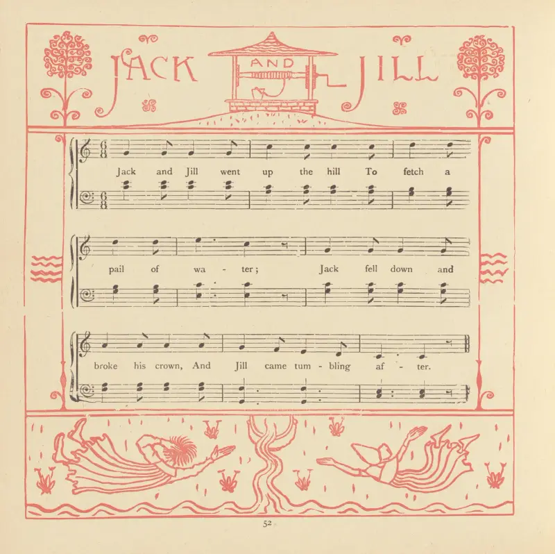 Jack and Jill av Walter Crane