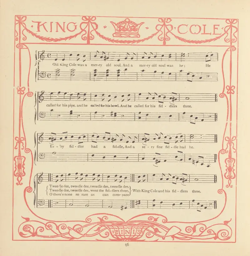 King Cole av Walter Crane
