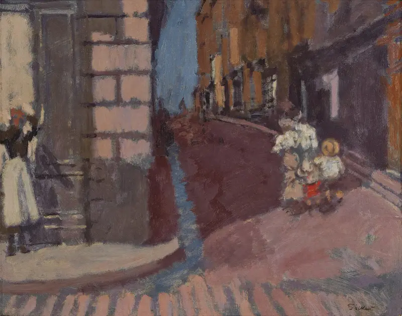 Vindens gata, Dieppe av Walter Sickert