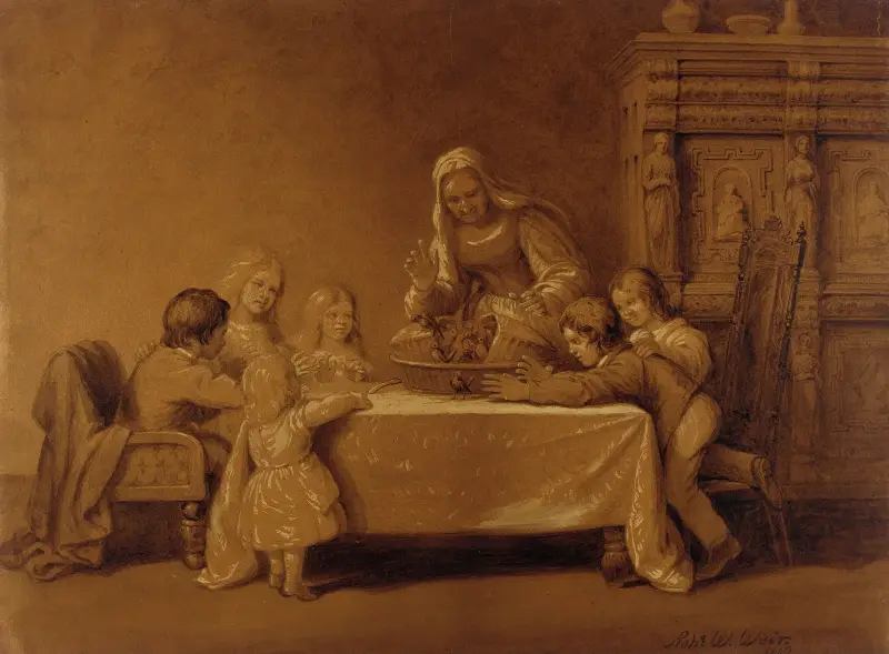 Familiengruppe von Robert Walter Weir