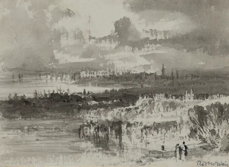 Landschaft, 1830 von Robert Walter Weir