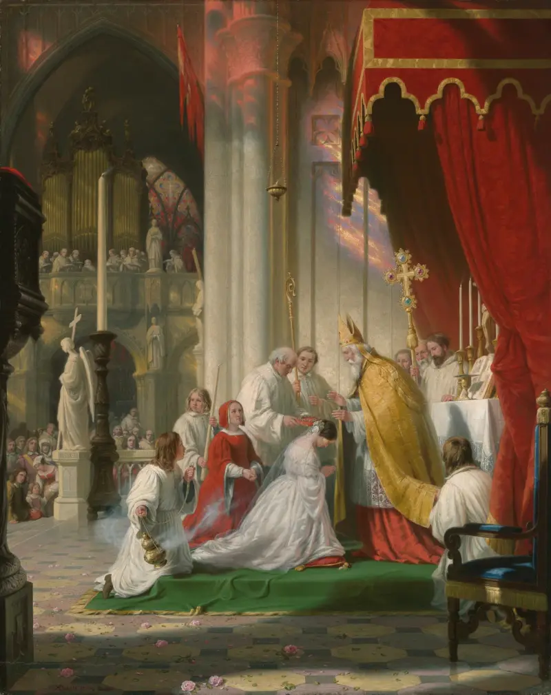 Taking the Veil von Robert Walter Weir