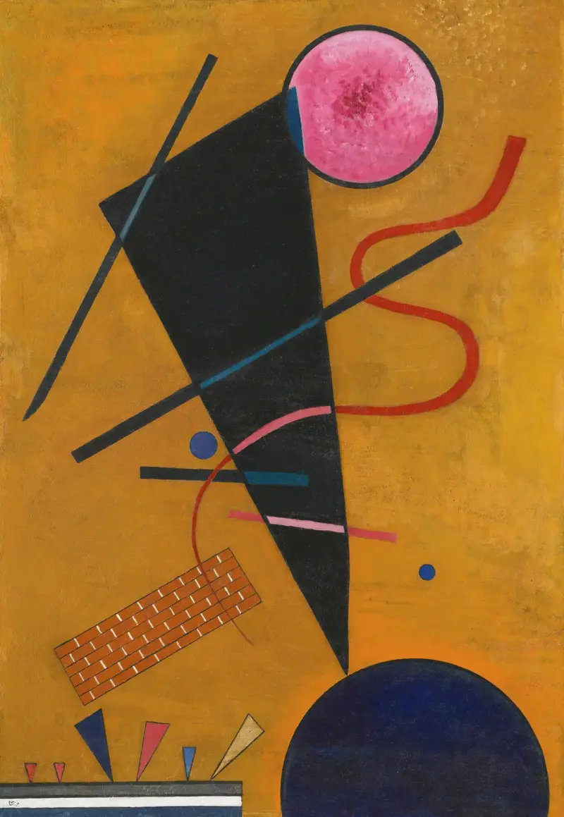 Berührung (Contact) von Wassily Kandinsky