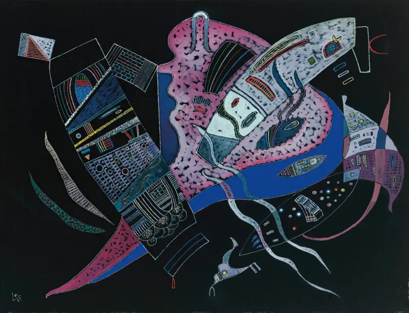 Concentré av Wassily Kandinsky