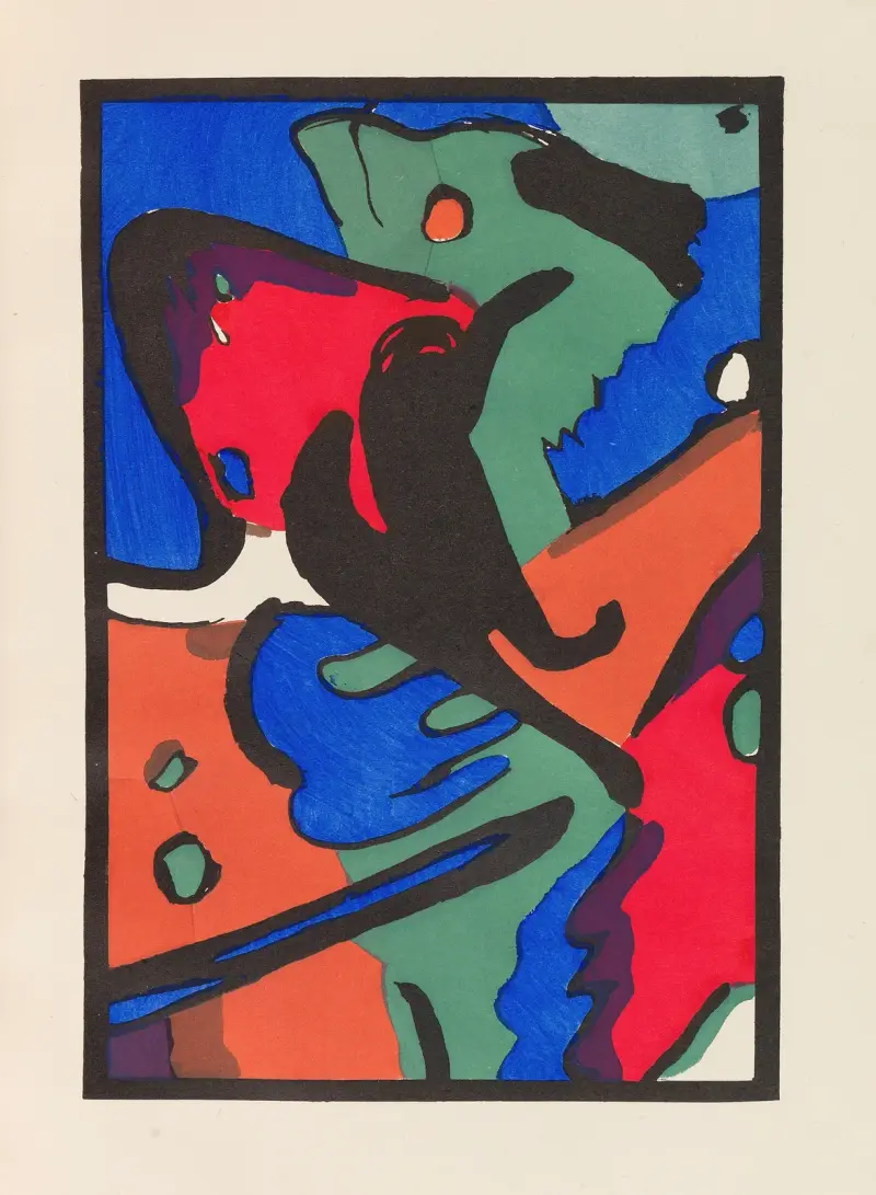 Der Blaue Reiter, 1912 – Nr. 3 von Wassily Kandinsky