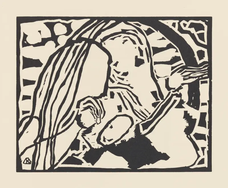Klänge Pl.09 av Wassily Kandinsky