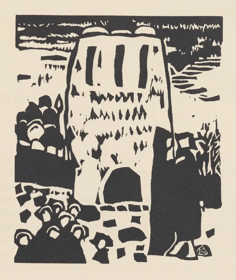 Klänge Taf. 22 von Wassily Kandinsky