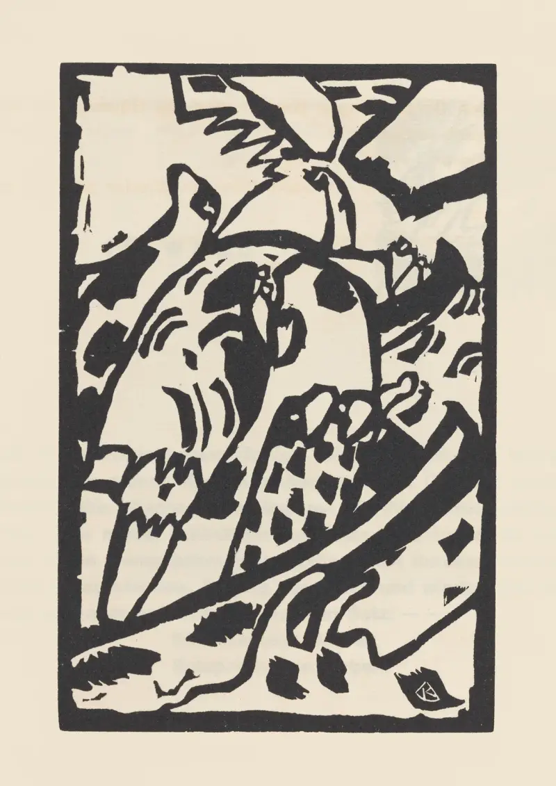 Klänge Pl.25 av Wassily Kandinsky