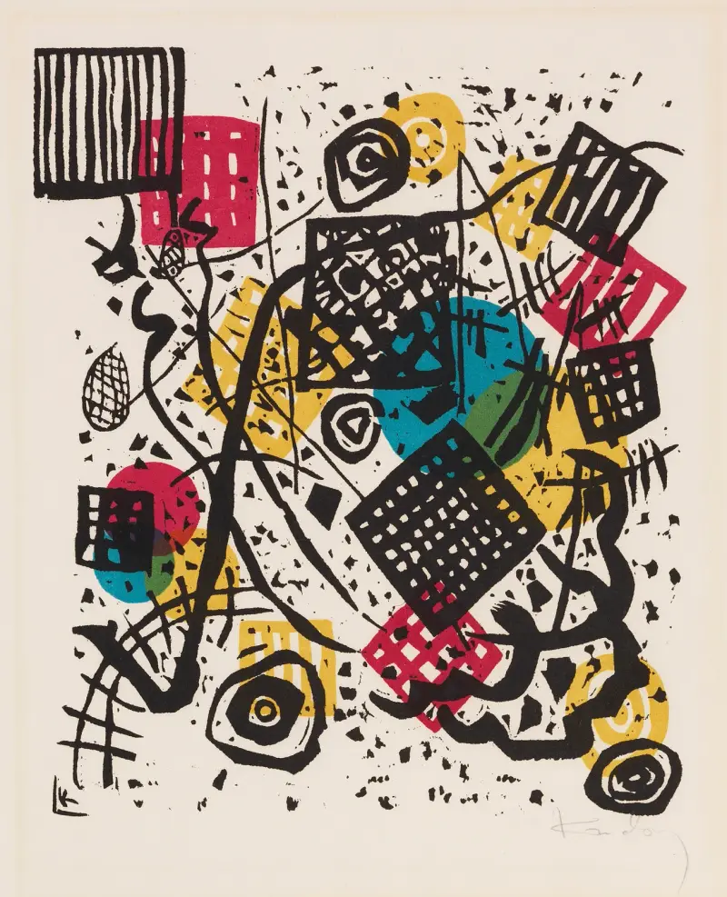 Kleine Welten (Small Worlds) V av Wassily Kandinsky