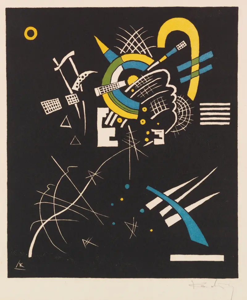 Små världar VII av Wassily Kandinsky