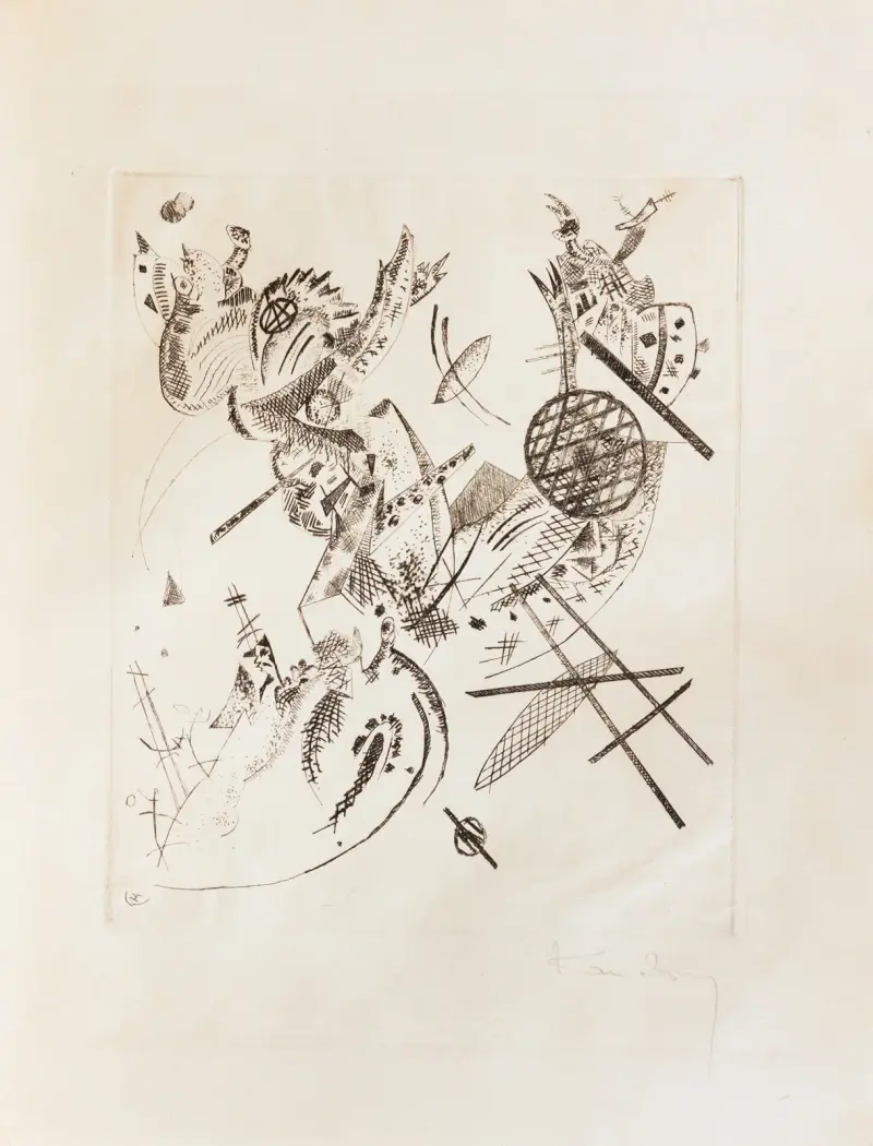 Kleine Welten (Small Worlds) XII av Wassily Kandinsky