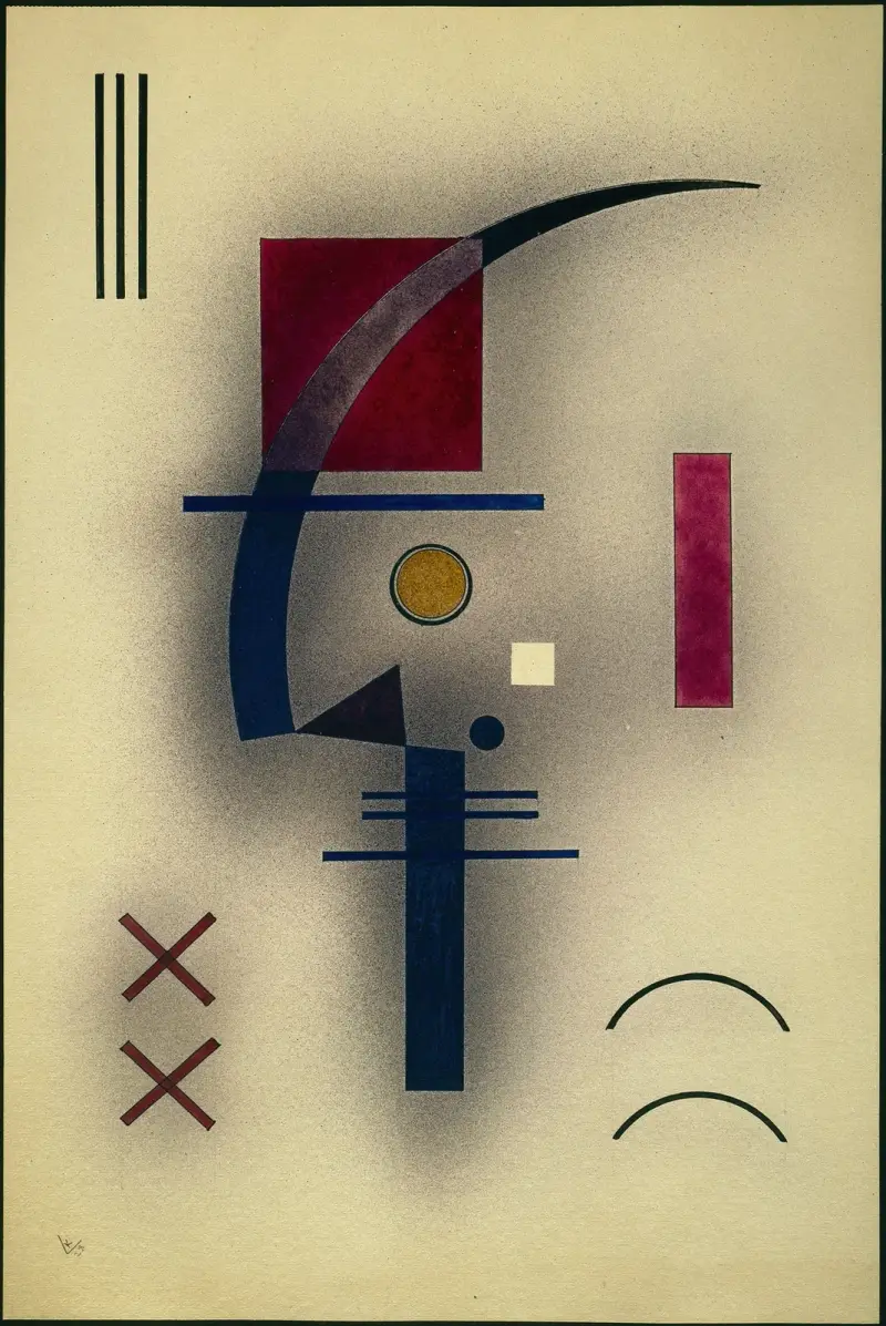 Małe białe, Wassily Kandinsky