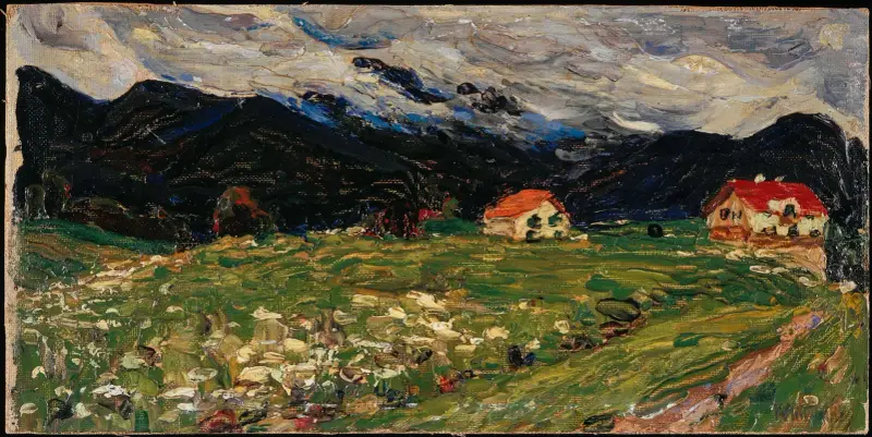 Kochelsee bei München von Wassily Kandinsky