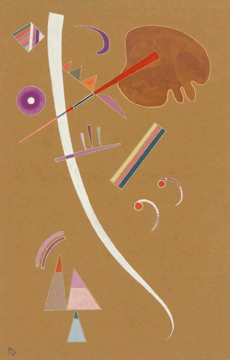 Utan titel, 1940 av Wassily Kandinsky