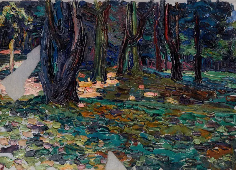 Parc de Saint-Cloud av Wassily Kandinsky