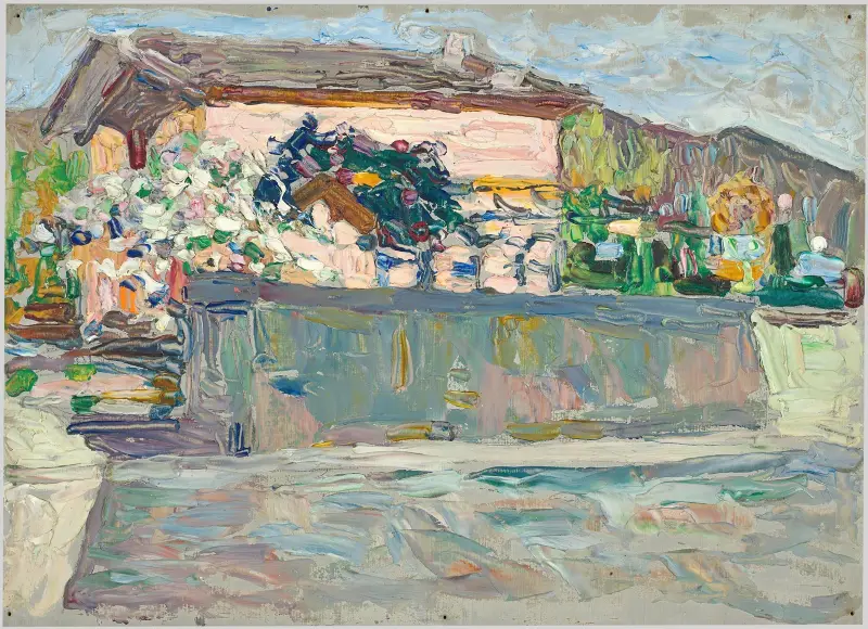 Wiosna w okolicach Augsburga, Wassily Kandinsky