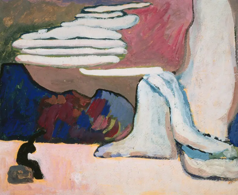Studium do Schwarz und Weiss, Wassily Kandinsky