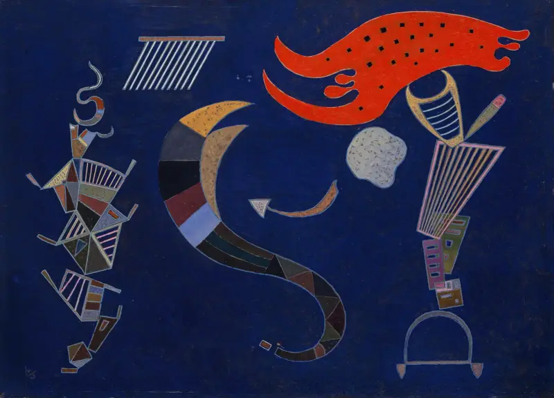 The Arrow av Wassily Kandinsky