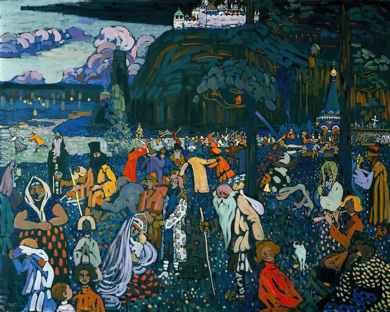 The colorful life av Wassily Kandinsky
