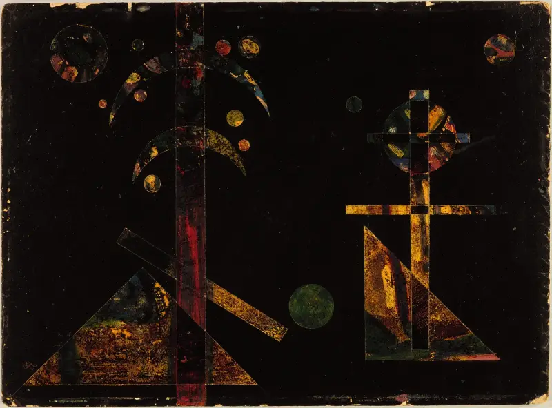 Till Nina till jul av Wassily Kandinsky