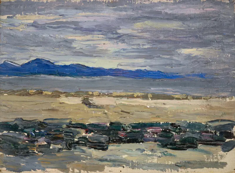 Tunis, kustlandskap II av Wassily Kandinsky