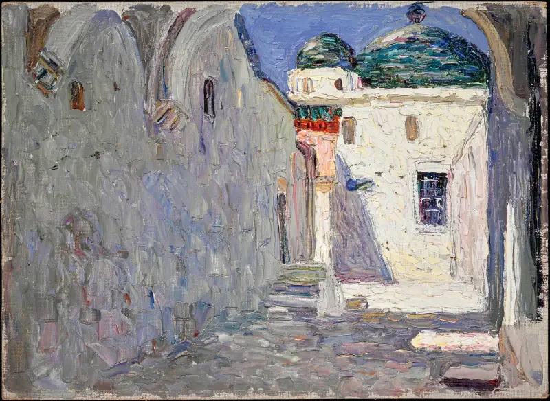 Tunis Street av Wassily Kandinsky