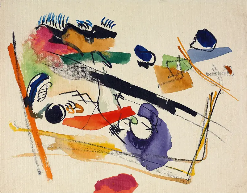 Untitled, 1913 – nr 2 av Wassily Kandinsky