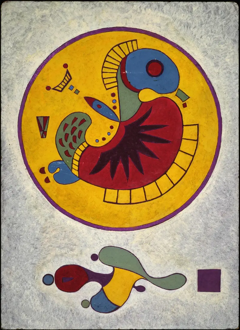 Bez tytułu, 1944, Wassily Kandinsky