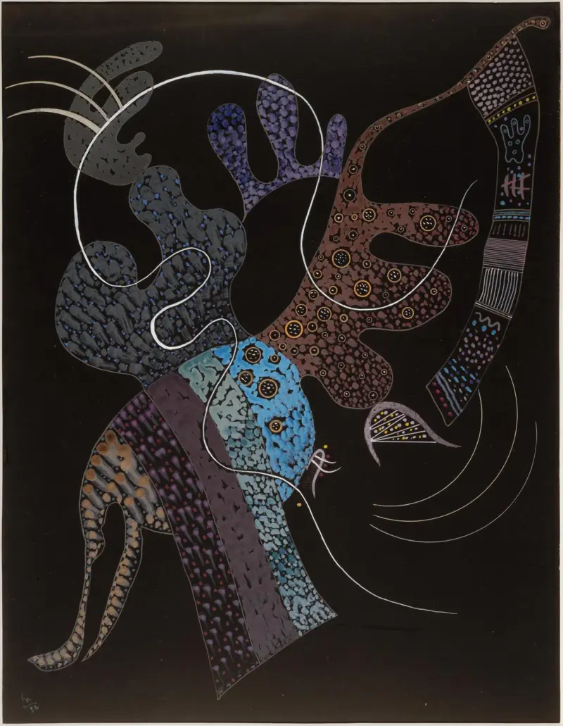 Biała linia, Wassily Kandinsky
