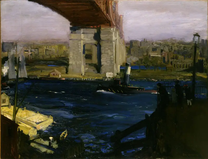 Brücke, Blackwell's Island von George Wesley Bellows