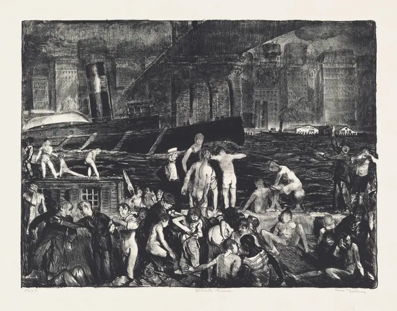 Splinter Beach, George Wesley Bellows