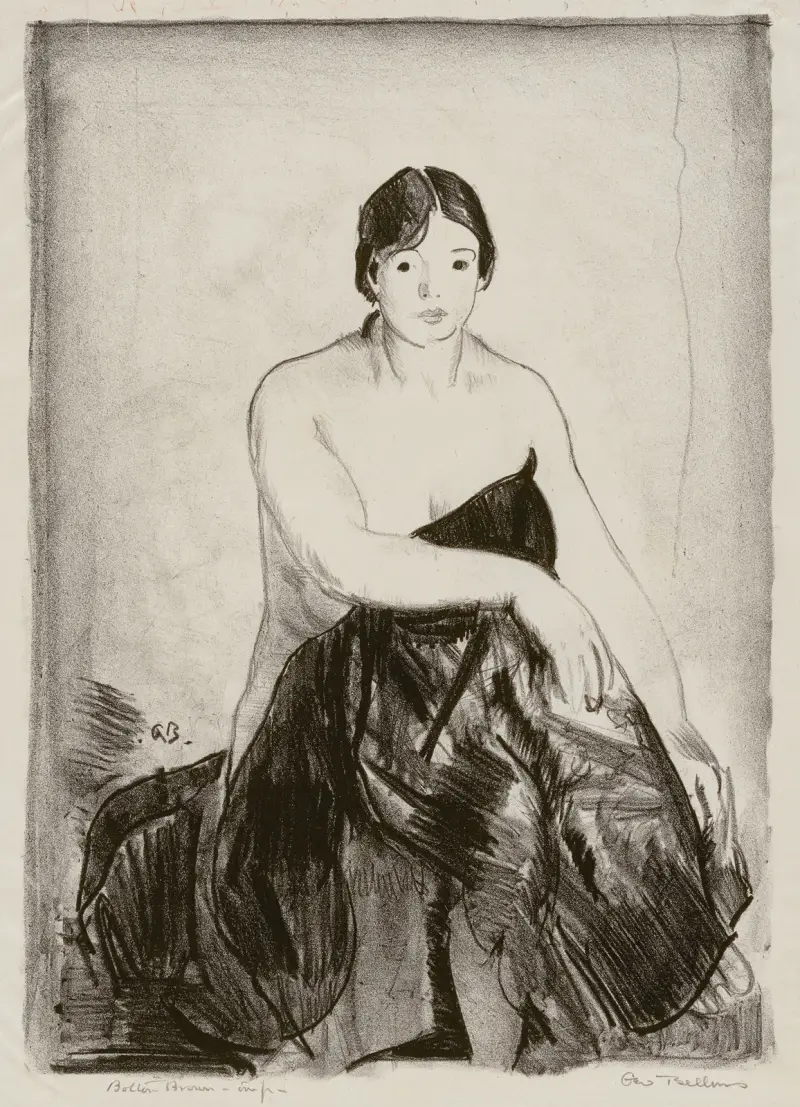 Modelka, George Wesley Bellows
