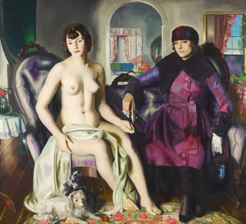 Dwie kobiety, George Wesley Bellows